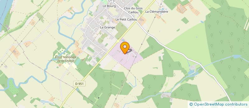 localisation de l'entreprise EURL A.P. GOMMAGE SABLAGE à DRY
