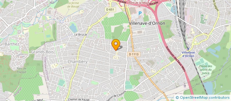 localisation de l'entreprise EURL A.R. LOCATION  VILLENAVE-D'ORNON