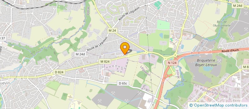 localisation de l'entreprise EURL A VOS COULEURS à PIBRAC