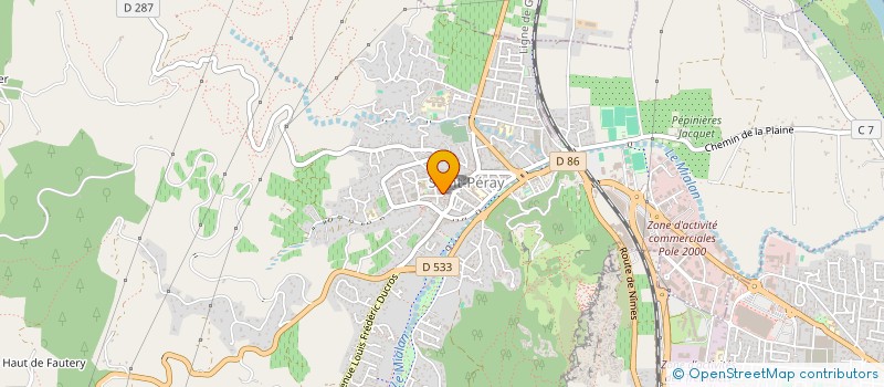 localisation de l'entreprise EURL A2P à SAINT-PERAY