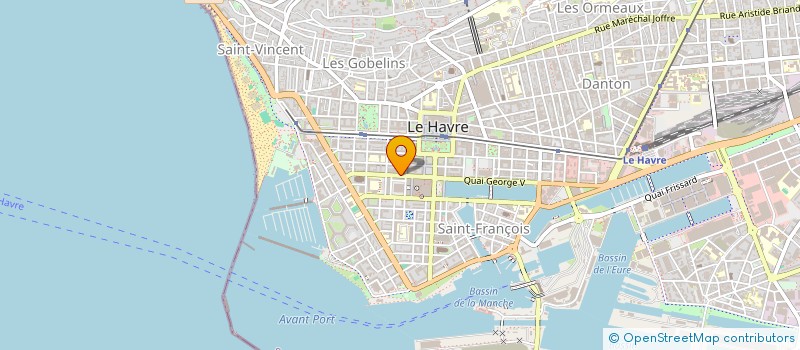 localisation de l'entreprise EURL AB SPORTS à LE HAVRE