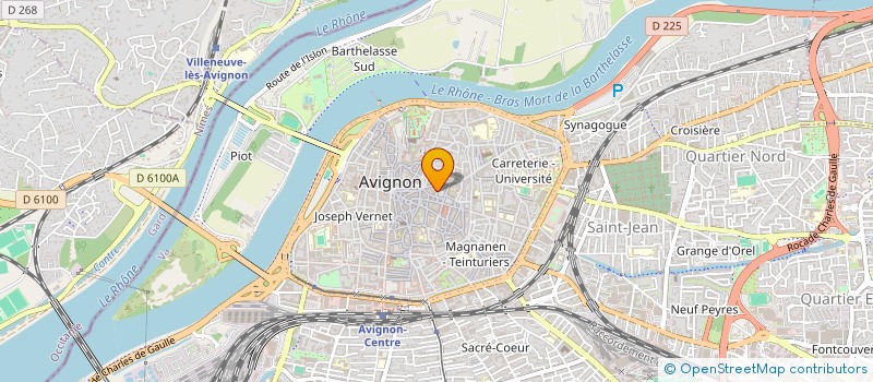 localisation de l'entreprise EURL ABC COIFFURE  AVIGNON