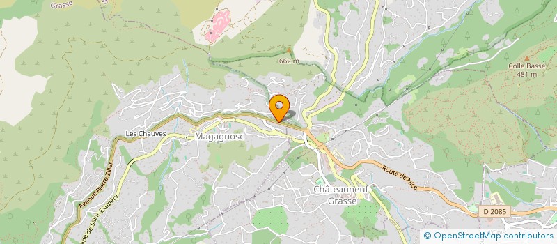 localisation de l'entreprise EURL ABEILLE AZUR à GRASSE