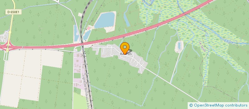 localisation de l'entreprise EURL ABIPO ETUDES  LE TEICH