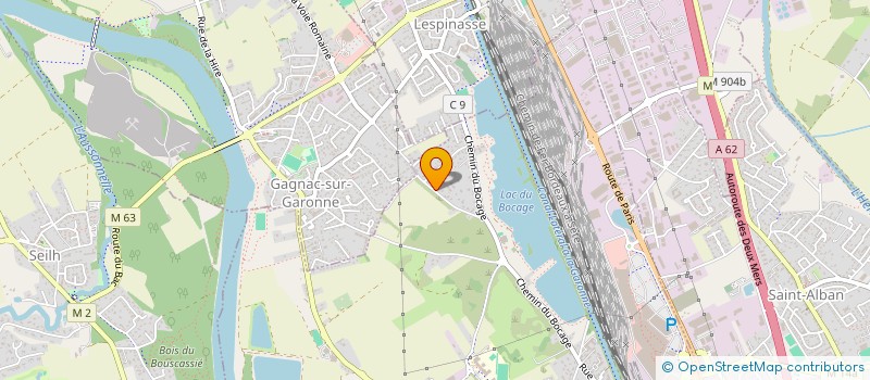 localisation de l'entreprise EURL ABRATE  FENOUILLET