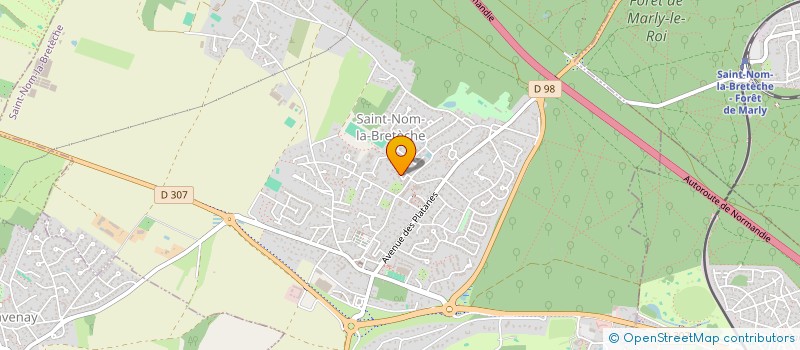 localisation de l'entreprise EURL ABRIDIF  SAINT-NOM-LA-BRETECHE