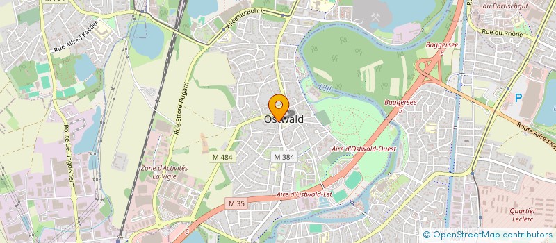 localisation de l'entreprise EURL ABT à OSTWALD
