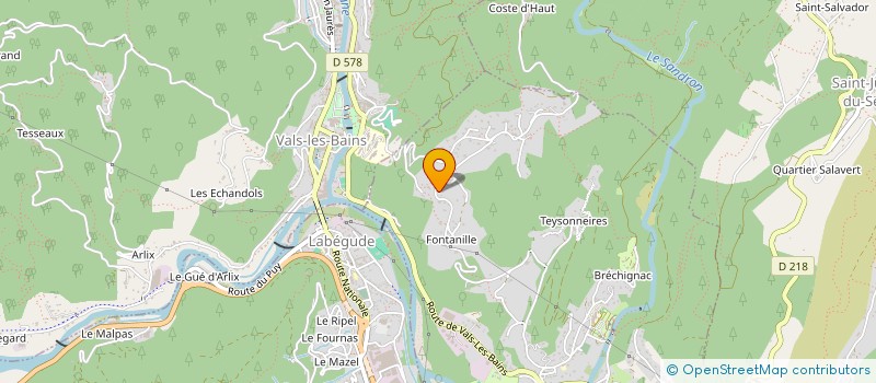 localisation de l'entreprise EURL ACA  UCEL