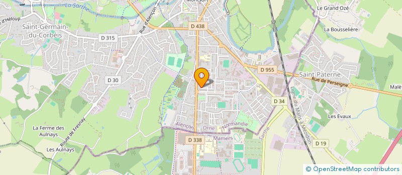 localisation de l'entreprise EURL ACG à ALENCON