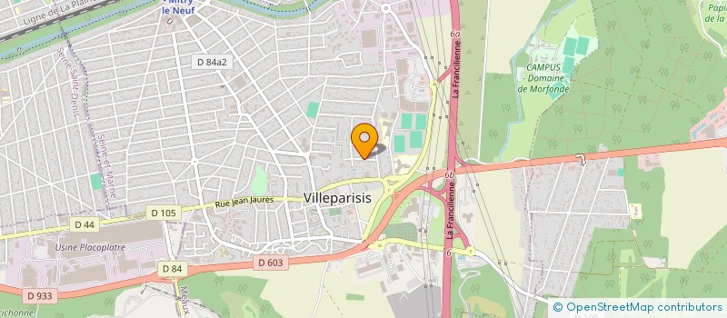 localisation de l'entreprise EURL ACGT  VILLEPARISIS