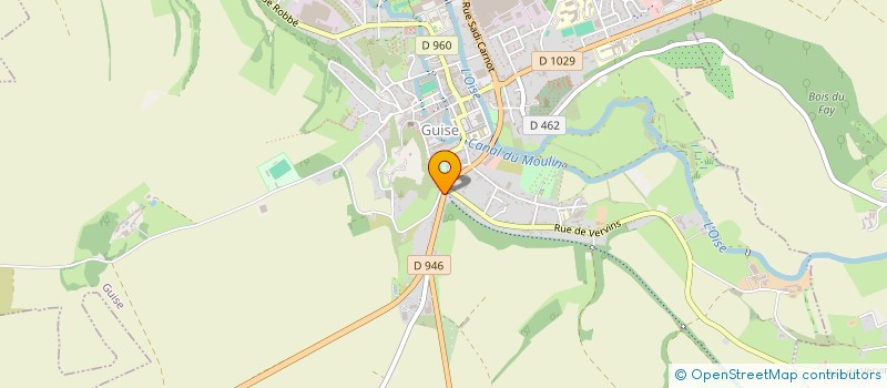 localisation de l'entreprise EURL ACH  GUISE