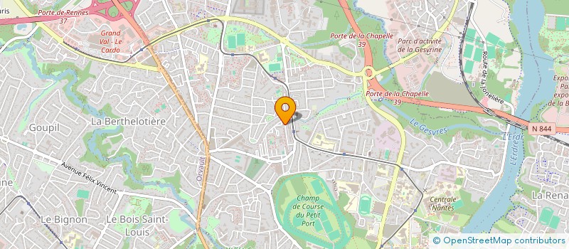 localisation de l'entreprise EURL ACHAIRI LAZHAR ETANCHEITE à NANTES
