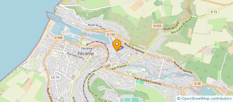 localisation de l'entreprise EURL ACHER DAVE à FECAMP