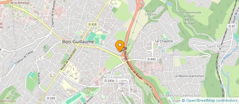 localisation de l'entreprise EURL ACI.MSA à BOIS-GUILLAUME