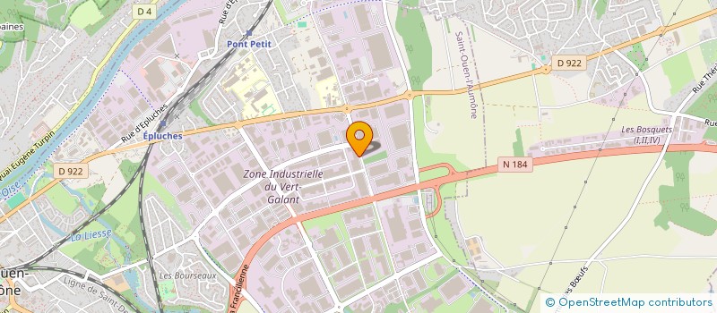 localisation de l'entreprise EURL ACR TP  SAINT-OUEN-L'AUMONE