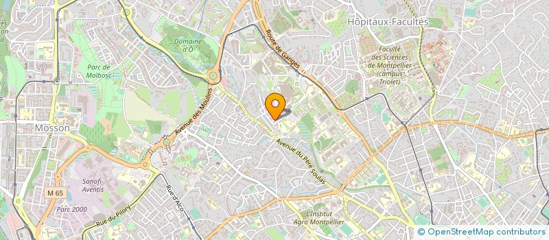 localisation de l'entreprise EURL ACTE à MONTPELLIER