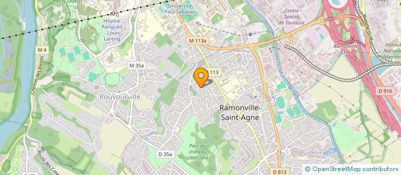 localisation de l'entreprise EURL ACTIV DIFFUSION à RAMONVILLE-SAINT-AGNE