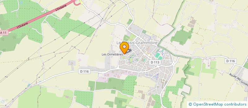 localisation de l'entreprise EURL ACTUEL LOG à LE PLESSIS-GRAMMOIRE