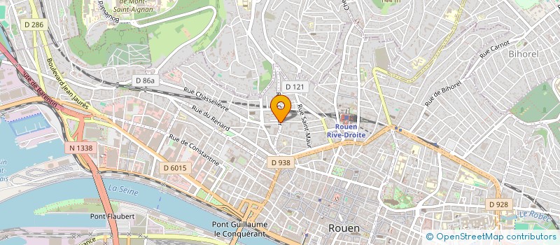 localisation de l'entreprise EURL AD ARCHITECTURE  ROUEN