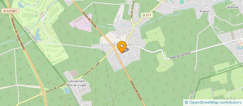 localisation de l'entreprise EURL AD-TP  LE PIAN-MEDOC