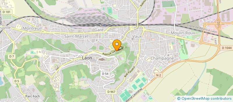 localisation de l'entreprise EURL ADOMA à LAON