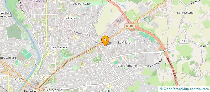 localisation de l'entreprise EURL ADONIS à LE MANS