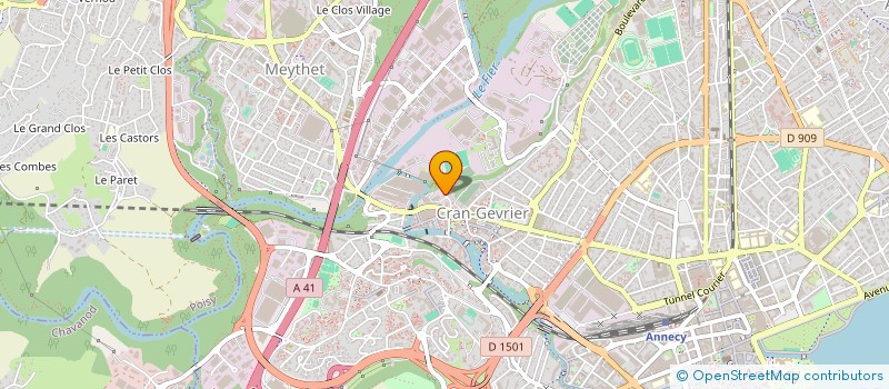 localisation de l'entreprise EURL ADPE à ANNECY