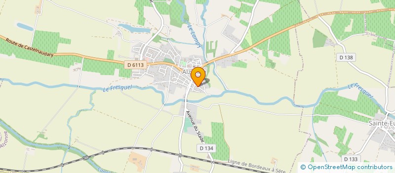 localisation de l'entreprise EURL ADRIAN MOULD WINES  MONTOLIEU