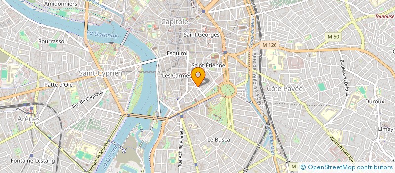 localisation de l'entreprise EURL ADRIEN VITRAC à TOULOUSE