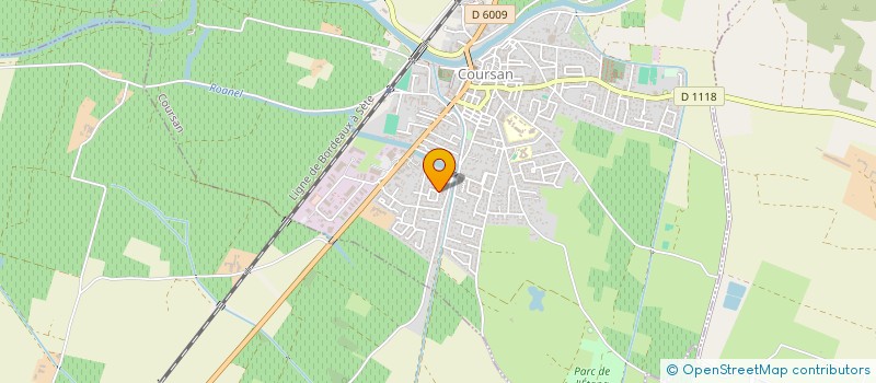 localisation de l'entreprise EURL AF  COURSAN