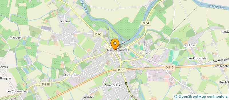 localisation de l'entreprise EURL AFFINITIFS  NEGREPELISSE