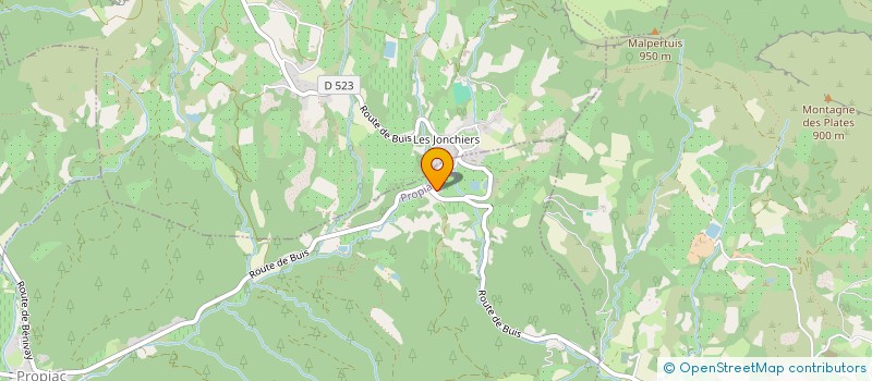 localisation de l'entreprise EURL AFMS à MOLLANS-SUR-OUVEZE