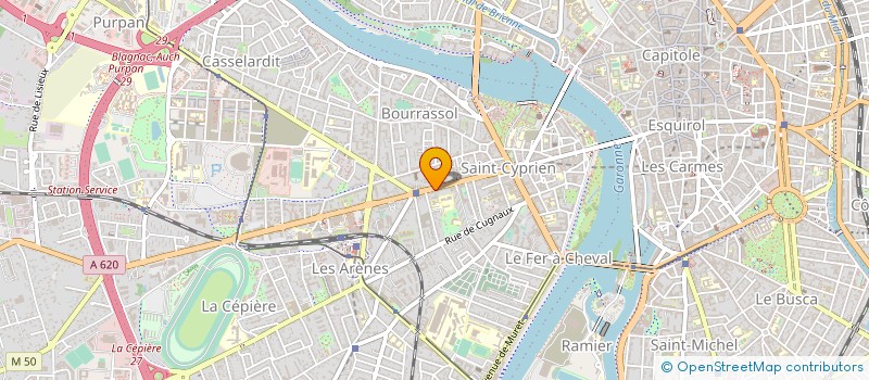 localisation de l'entreprise EURL AFRIQUE ESCALE à TOULOUSE