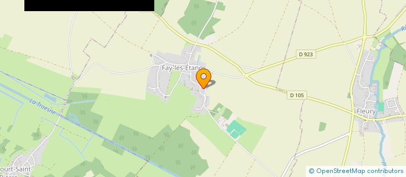 localisation de l'entreprise EURL AGA CLE CHA  FAY-LES-ETANGS