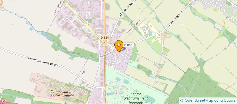 localisation de l'entreprise EURL AGENCE DE PROTECTION DE L'HABITAT  MONTARDON