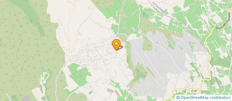 localisation de l'entreprise EURL AGOBIAN  LA CADIERE-D'AZUR