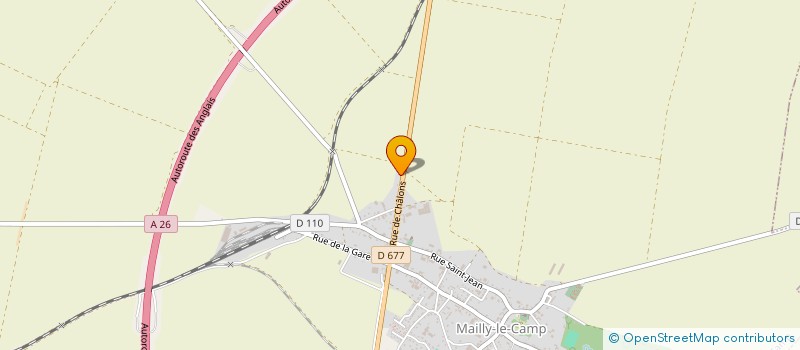 localisation de l'entreprise EURL AGOSTON à MAILLY-LE-CAMP