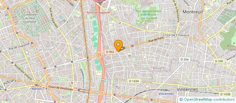 localisation de l'entreprise EURL AIDMI à MONTREUIL