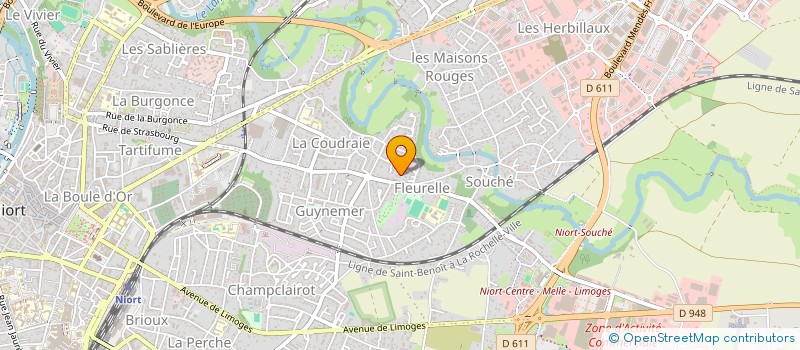 localisation de l'entreprise EURL AIPITECH  NIORT