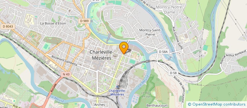 localisation de l'entreprise EURL AIR LIAISONS à CHARLEVILLE-MEZIERES