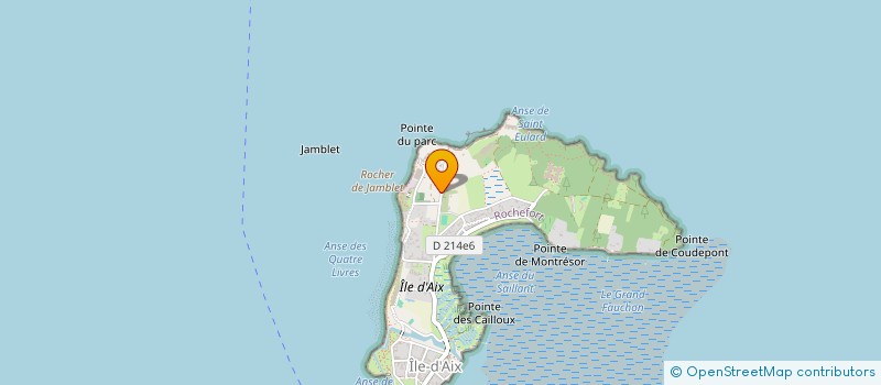 localisation de l'entreprise EURL AIX-TANAIS  ILE D'AIX