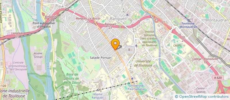 localisation de l'entreprise EURL AJZ RESTAURATION à TOULOUSE