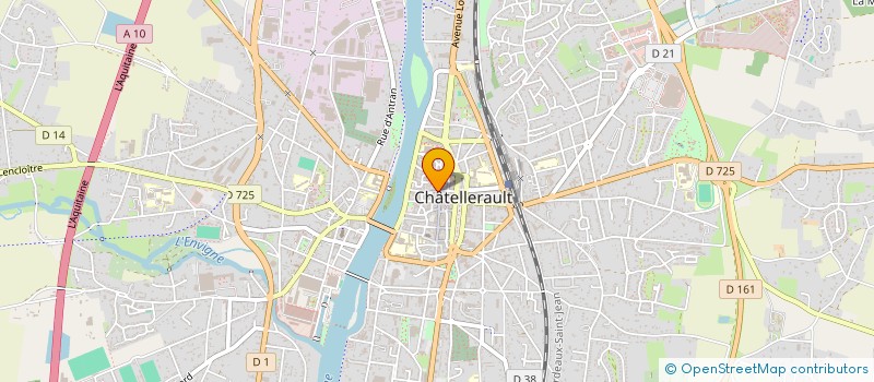 localisation de l'entreprise EURL ALAIN FERRAND à CHATELLERAULT