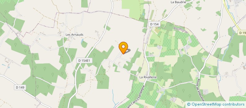 localisation de l'entreprise EURL ALAIN SERVICES VITICOLES à SALIGNAC-DE-MIRAMBEAU