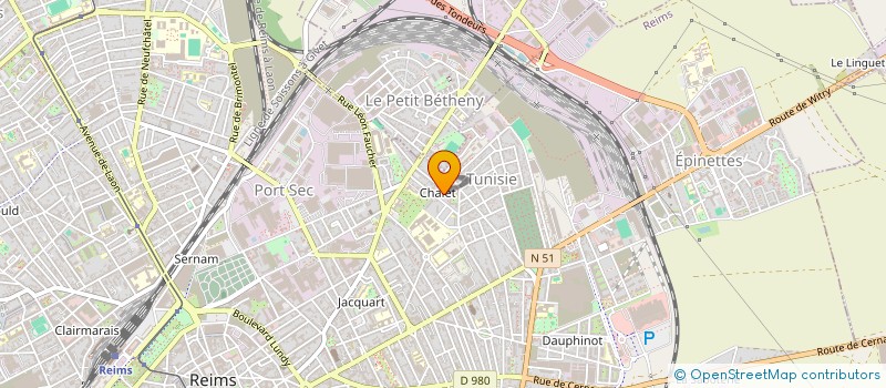 localisation de l'entreprise EURL ALBELEC à REIMS