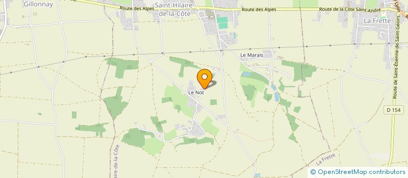 localisation de l'entreprise EURL ALCAIDE à SAINT-HILAIRE-DE-LA-COTE