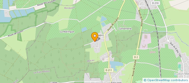 localisation de l'entreprise EURL ALEXANDRE ISOLDI  MACAU