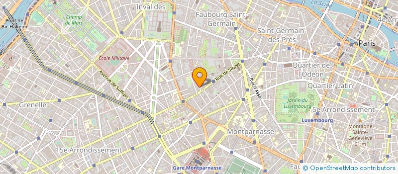 localisation de l'entreprise EURL ALF  PARIS