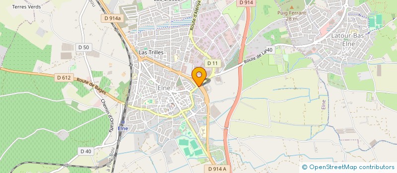 localisation de l'entreprise EURL ALIHANA  ELNE