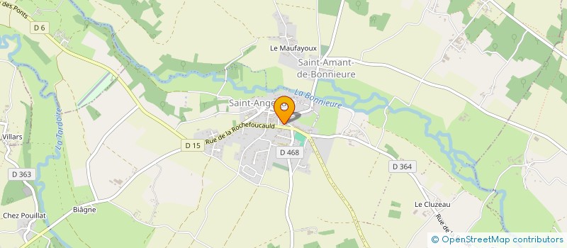 localisation de l'entreprise EURL ALIMENTATION RAYNAL à VAL-DE-BONNIEURE